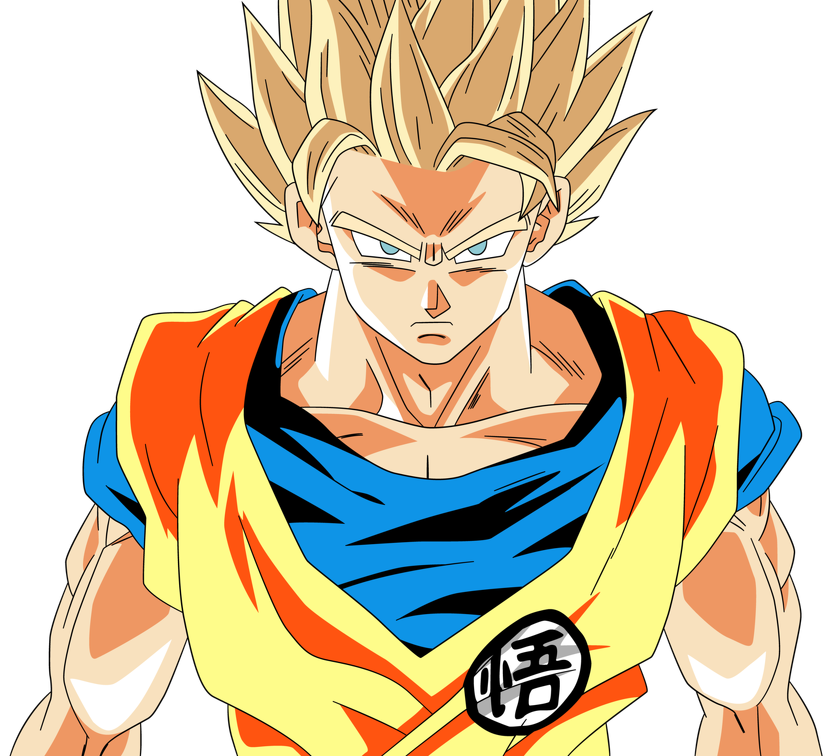 ssj2 goku  battle of gods  toriyama palette by rayzorblade189-d8esumi