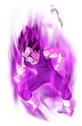 corrupted vegeta with aura by rayzorblade189-d8gdmtd