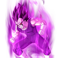 corrupted vegeta with aura by rayzorblade189-d8gdmtd