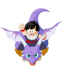 gohan and icarus render extraction png by tattydesigns-d57oxfu