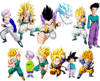 goten and trunks vector render by ddgraphics-d5ds6io