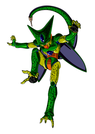 1st form Cell - DBZ Androids & Cell Saga