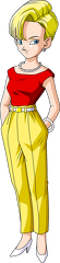 Render Dragon Ball z Android 18