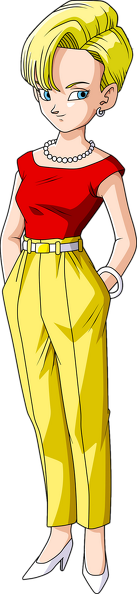 Render Dragon Ball z Android 18