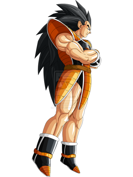 raditz u 13 colored by ruga rell