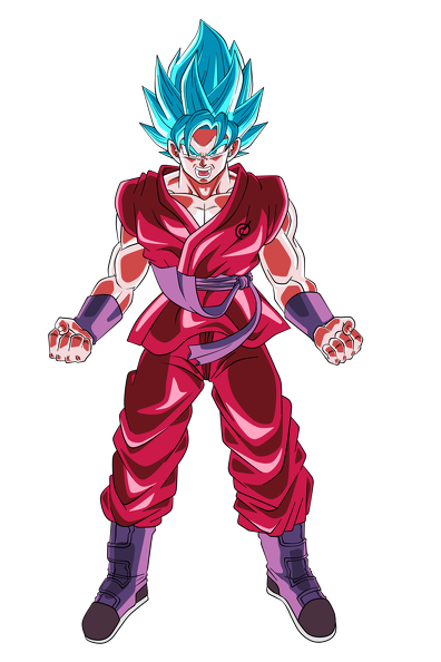 Final Super Power Super Saiyan God SS Goku (Kaioken)