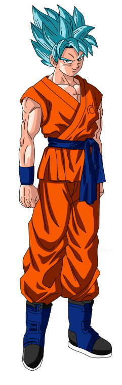 goku super saiyan god super saiyan render by kaishine45-d8qd9gf