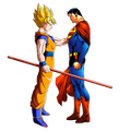 goku and superman render by jayc79-d5r5knm