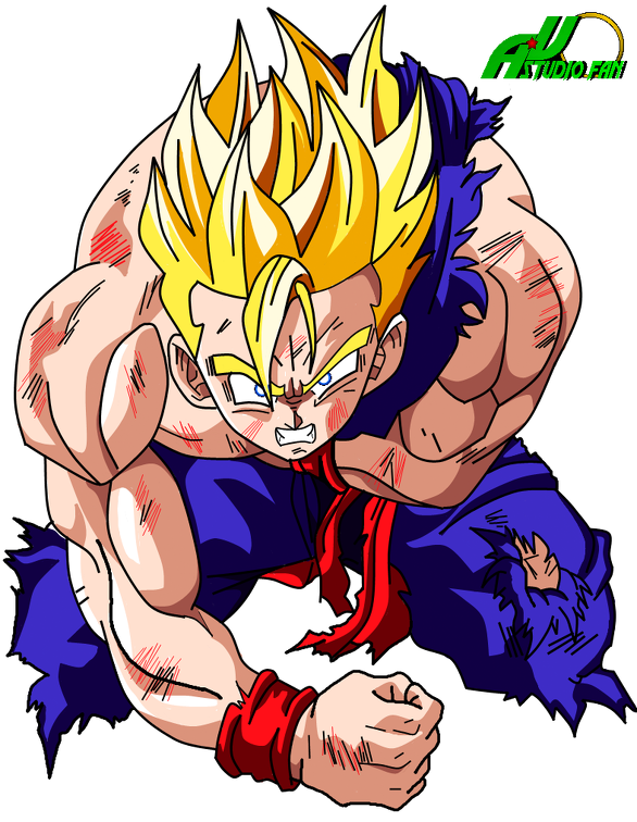 gohan ado ssj by momosexes-d6bt3fl