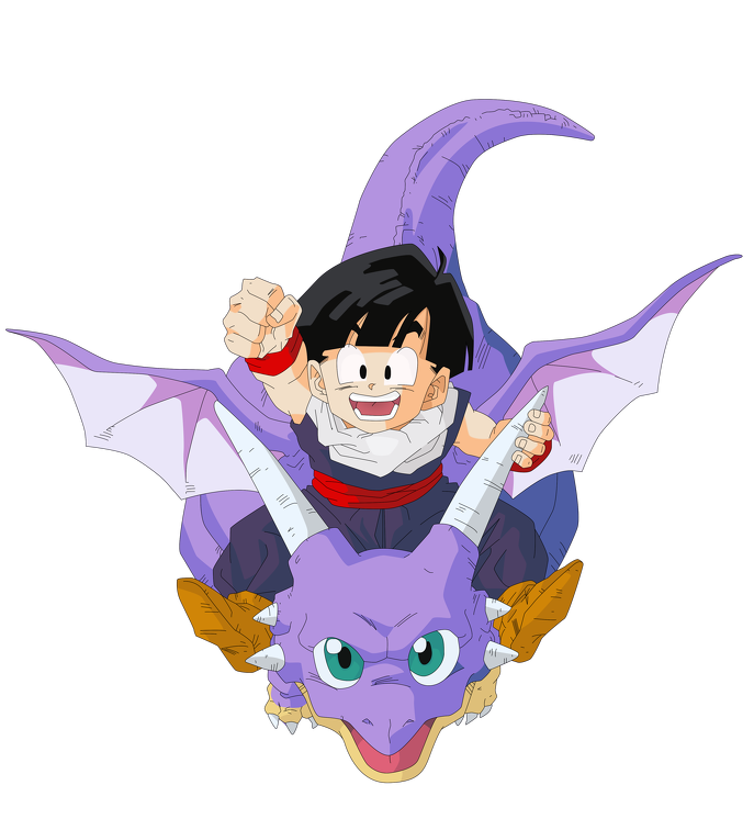 gohan and icarus render extraction png by tattydesigns-d57oxfu