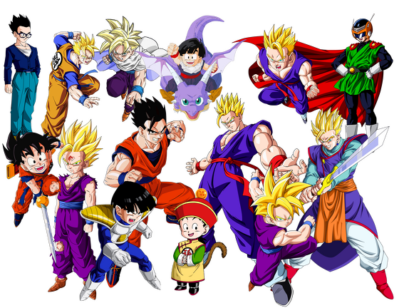 all gohan render vector by ddgraphics