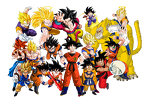 all goku render vector by ddgraphics-d5ds5bm