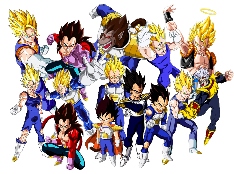 all vegeta render vector by ddgraphics