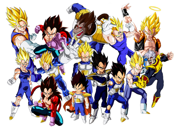 all vegeta render vector by ddgraphics