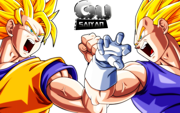 render de goku y vegeta luchando by gokusaiyan125-d72x6p1