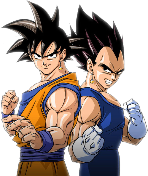 render goku and vegeta 01