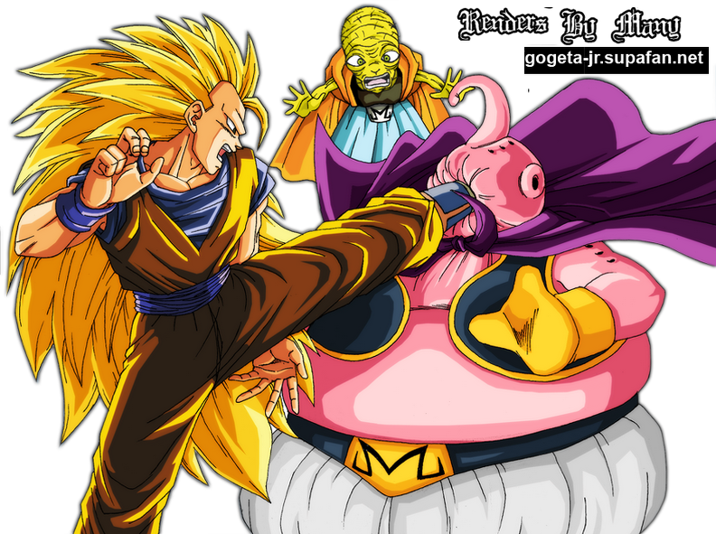 render Goku SSJ3  buu