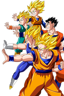 saiyans attack color by boscha196-d3ci99j