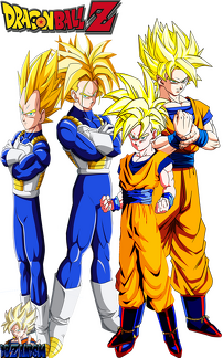 the four super saiyans by dbzandsm-d5hlgha