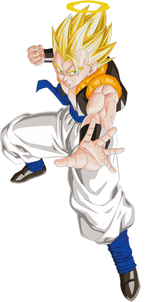 gogeta vector render extraction png by tatty bojangles-d52p5fd