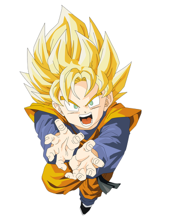 son goten vector render extraction png by tatty bojangles-d54xpmp