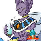 lord beerus w  cup  render  by anthonyjmo-d9dp3il
