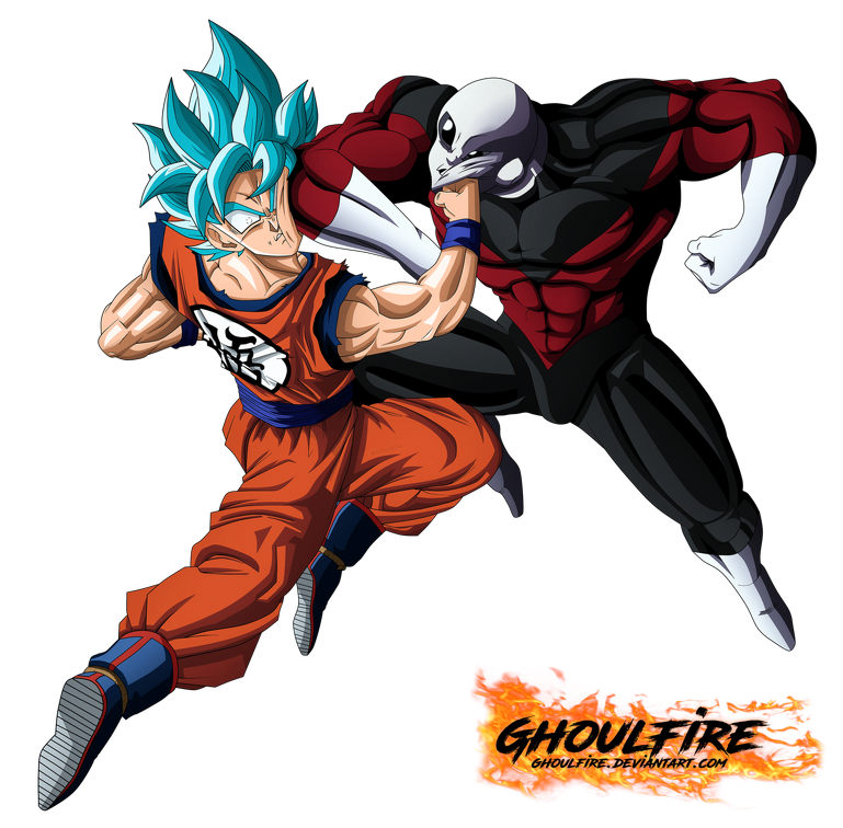 goku vs jiren by ghoulfire-dbhw48e