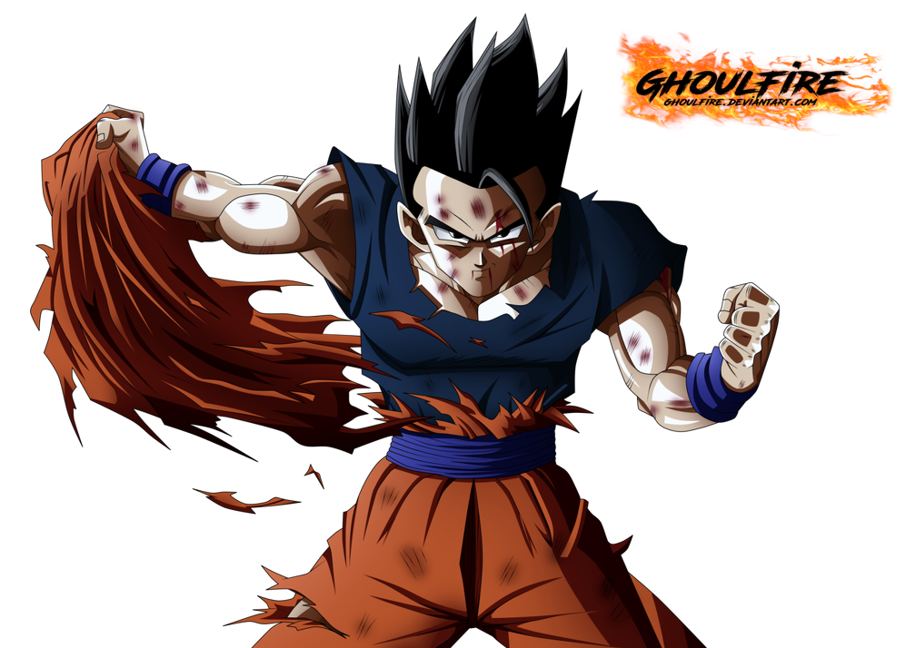 gohan definitivo render by ghoulfire-dbkng4o