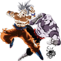 Render Goku Ultra Instinct Maîtrisé Vs Jiren Full Power