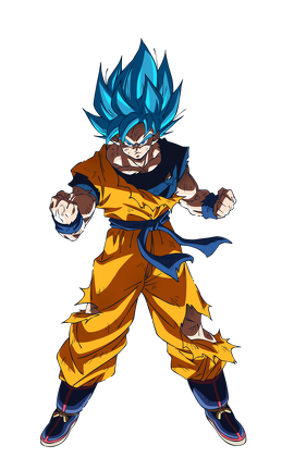Render Goku SSJ Blue 