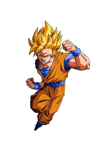 goku ssj 2 render