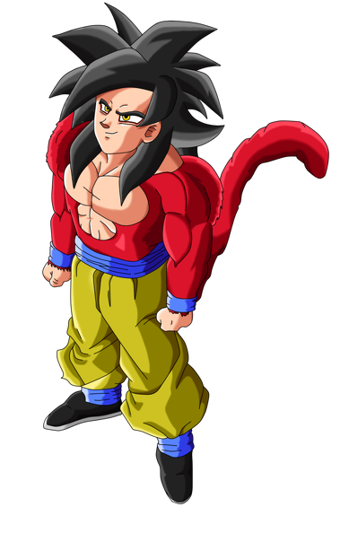 goku ssj 4 render by aliensurxx-d614tth